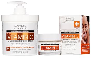 Amazon.com : Advanced Clinicals Vitamin C Brightening Cream